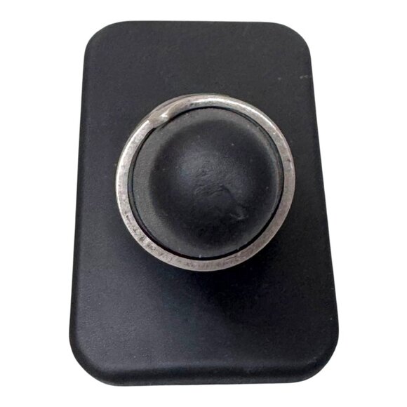 Vintage Sterling Silver Siam Ring Size 5.5 Wrap Wave Modernist Brutalist Boho - Picture 8 of 12